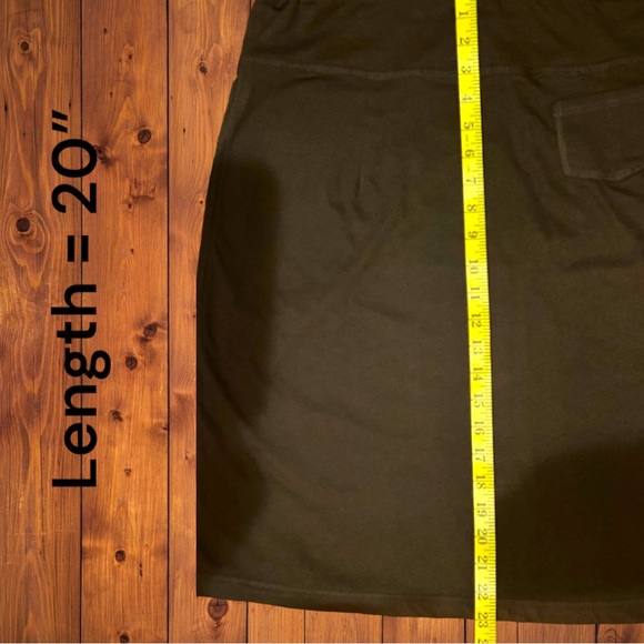 NEW BROWN DRAW STRING SKIRT - Picture 7 of 14